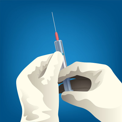 Coronavirus pandemic control concept, with a docto