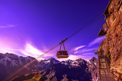 缆车Birg Schilthorn