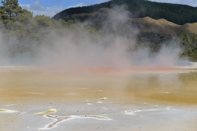 Waiotapu热仙境