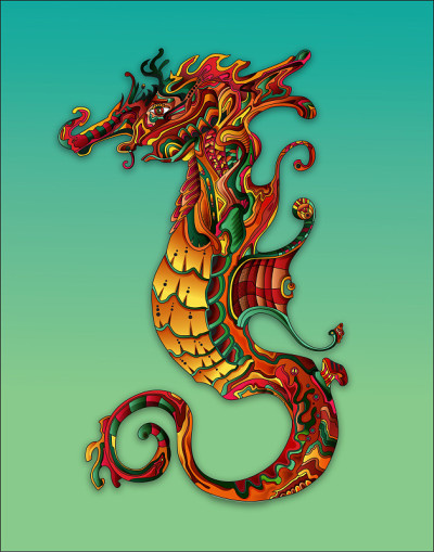 海马的颜色