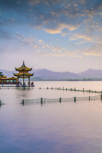 杭州美丽的风景，西湖