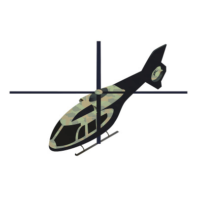 等距军事helicoper