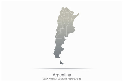 南美国家地图。拉丁美洲国家地图。
