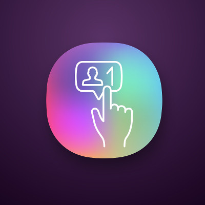New follower button icon