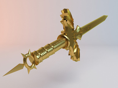 幻想详细3d金剑