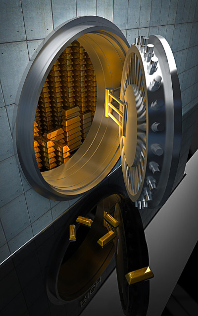 大安全与金锭3D渲染