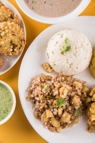 印度的禁食食谱，mahashivratri食品，navratri食品，vrat食品