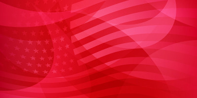 美国独立日的抽象背景