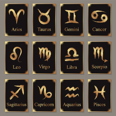 金色垃圾摇滚星座。