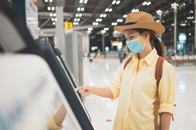 自助登机可以防止病毒传播