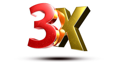3 x 3 d。
