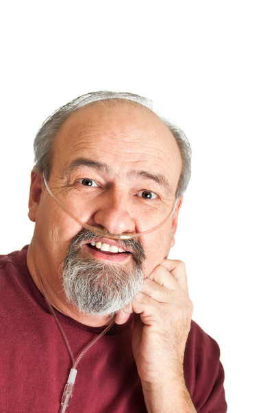 成年男子呼吸障碍