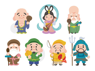 非常可爱的七神