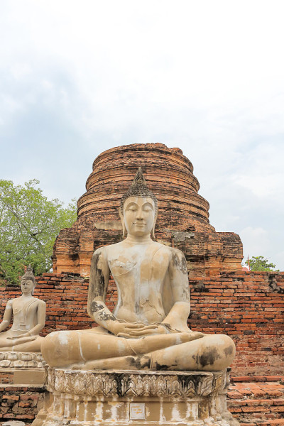 泰国的古代佛祖。