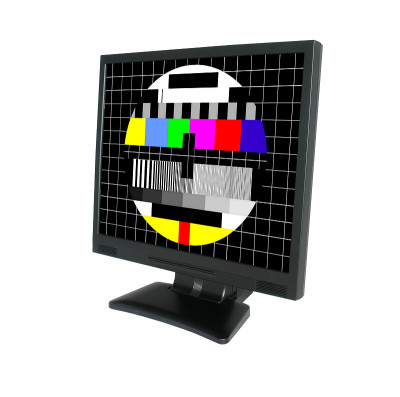 带有测试屏幕#2的LCD