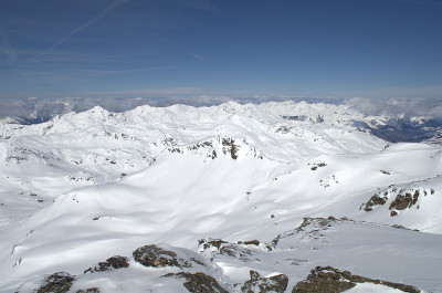 三谷风景，法国阿尔卑斯山