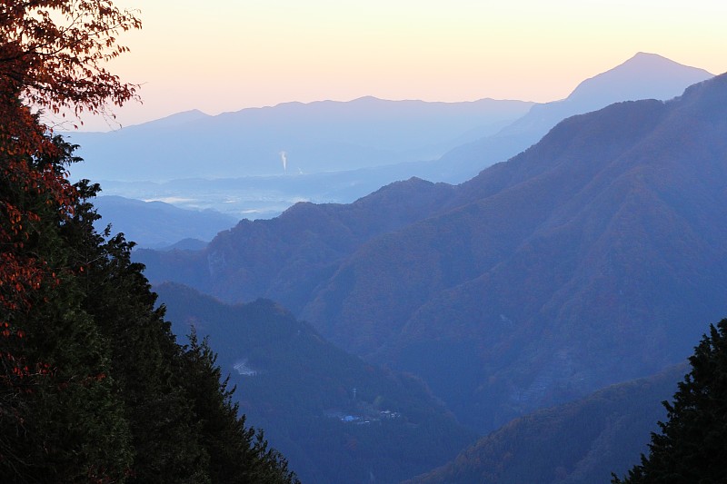 日本，秩父山顶风光