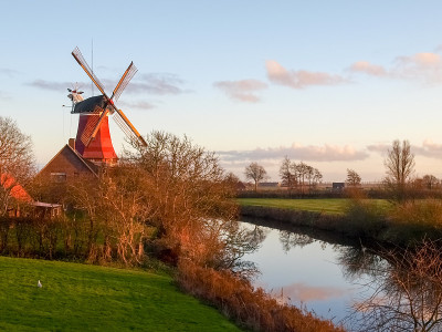 Greetsiel,传统的风车