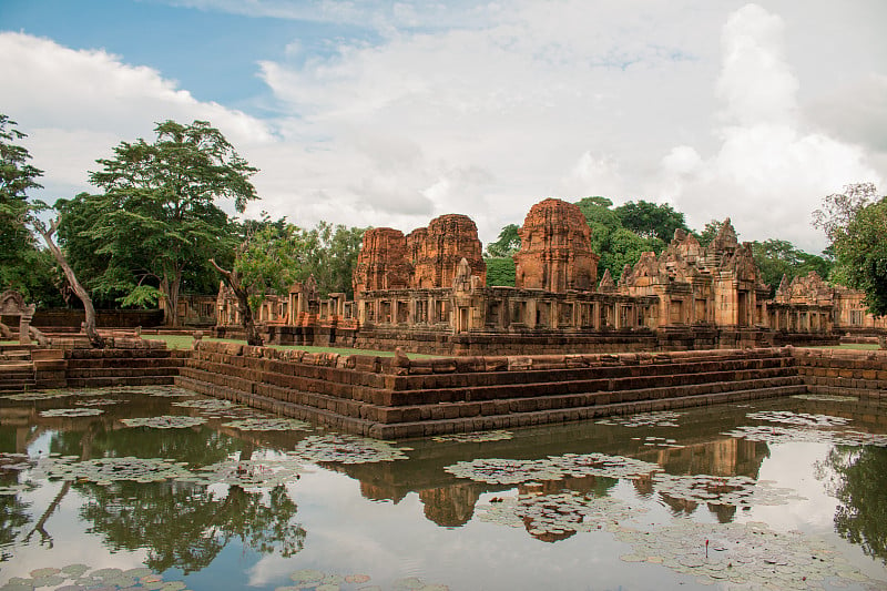 泰国Muangtam Castle或Prasat Muang Tam, Buri Ram