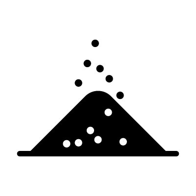 Salt icon, Sodium icon