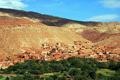 来自摩洛哥Ouarzazate的Kasbah