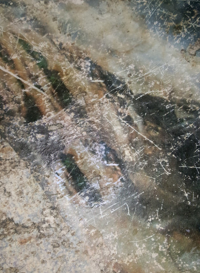 陈旧的水泥和刮伤的水泥墙纹理