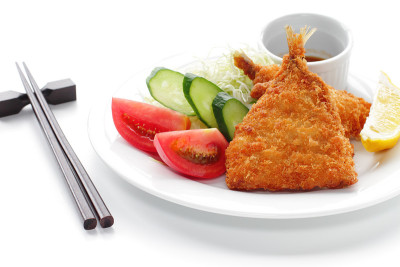 日本料理，炸竹荚鱼