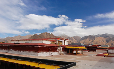 大昭寺屋顶景观