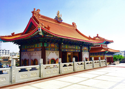 泰国的中国寺庙或中国神社