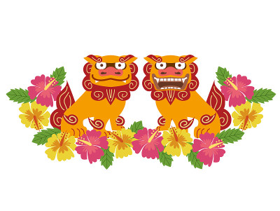 冲绳插图