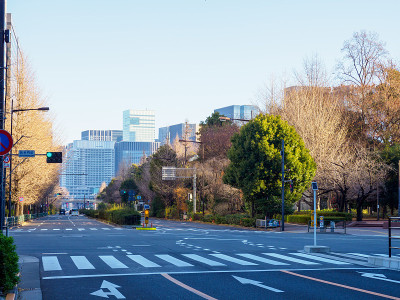 日本东京丸之内商务区