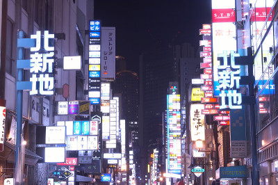 米拉的夜景