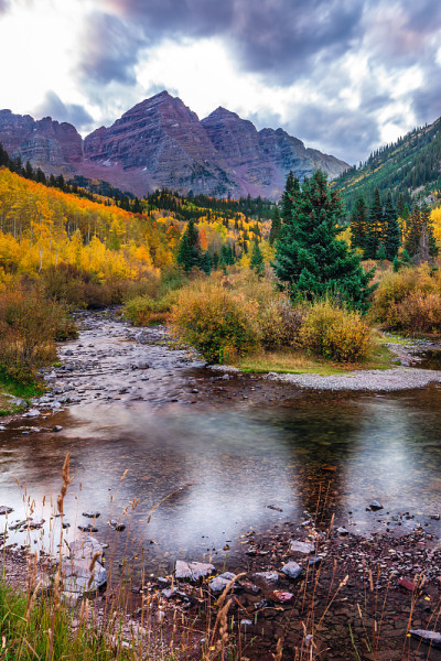 Maroon Bells Snowmass Wilderness USA
