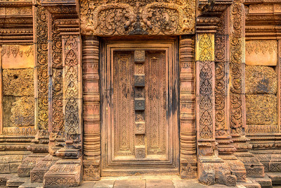 吴哥窟Banteay Srei寺