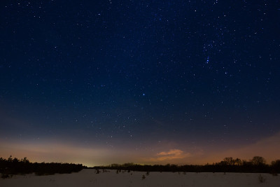 夜空中的星星