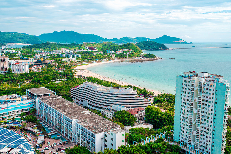 海南天堂岛，三亚市。