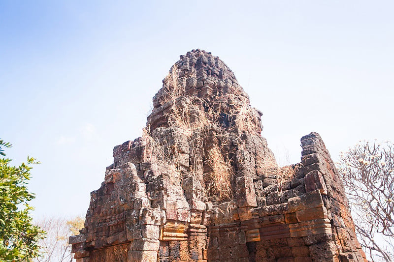 柬埔寨的Prasat Banan寺庙