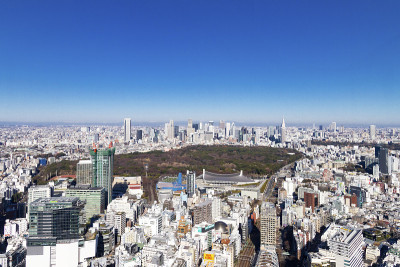 新宿、代代木公园和涩谷