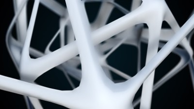 3d rendering geometric lines. Polyhedron from latt