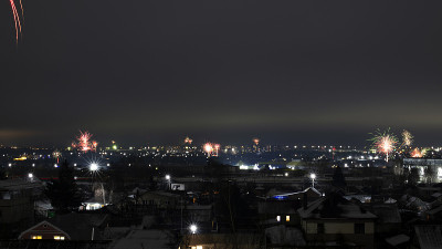 节日烟花爆炸