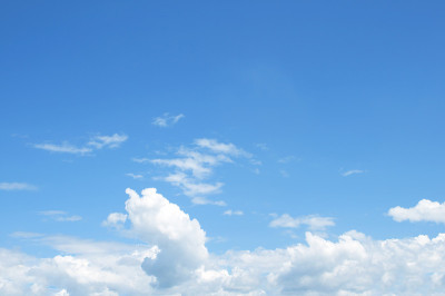 蓝色的天空