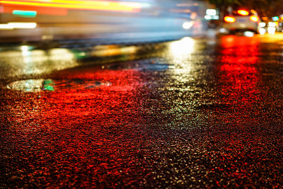 大城市的雨夜