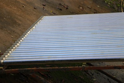 太阳能热水器用真空管按顺序排列