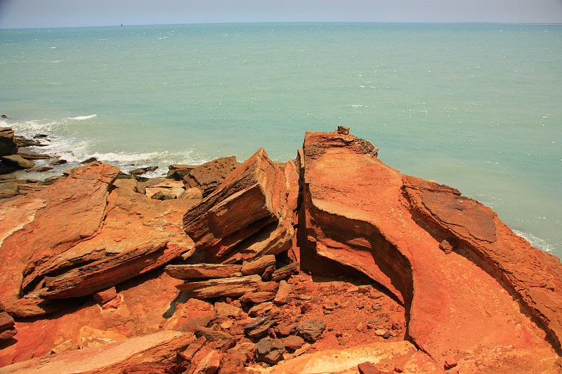 Gantheaume Point，布鲁姆，西澳大利亚