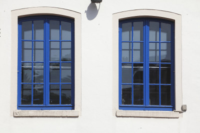 老Holzfenster