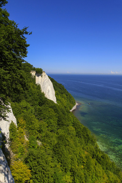 白垩海岸，贾斯蒙德国家公园，鲁根岛