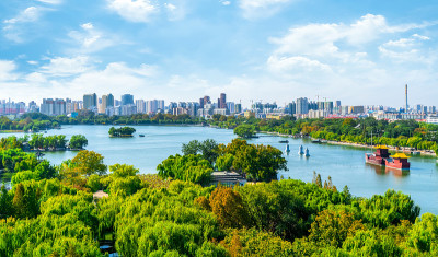 中国济南大明湖风景区
