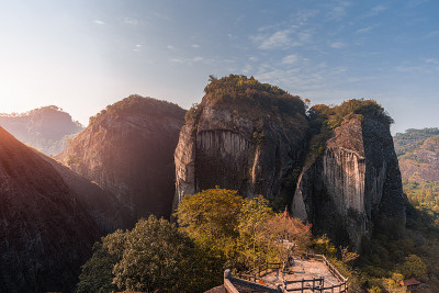 中国福建省武夷山的风景