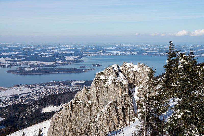 Chiemsee,巴伐利亚,德国