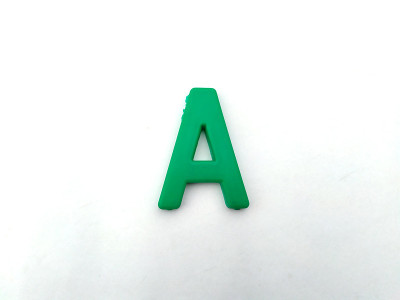 塑料大写字母
